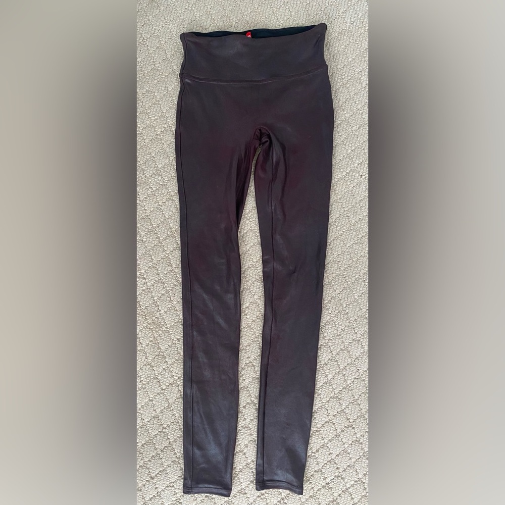SOLD‼️SPANX faux leather leggings